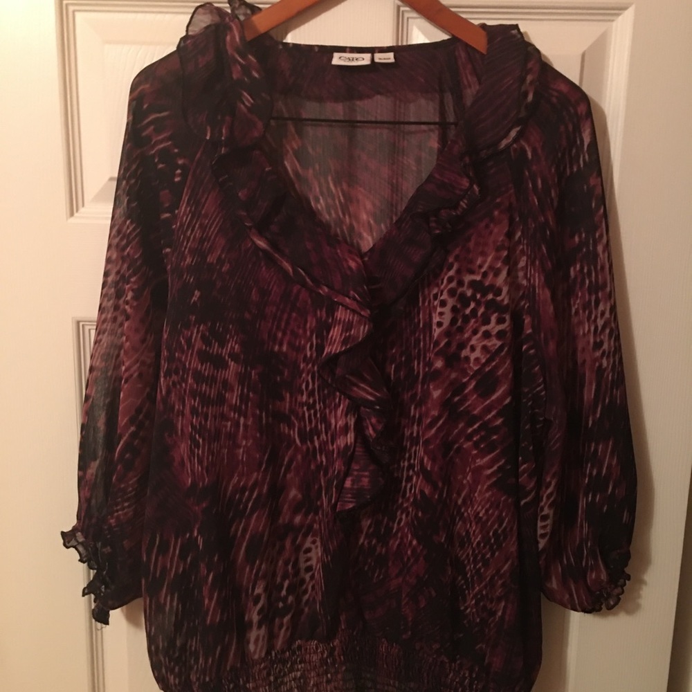 Plus size 2-piece Blouse
